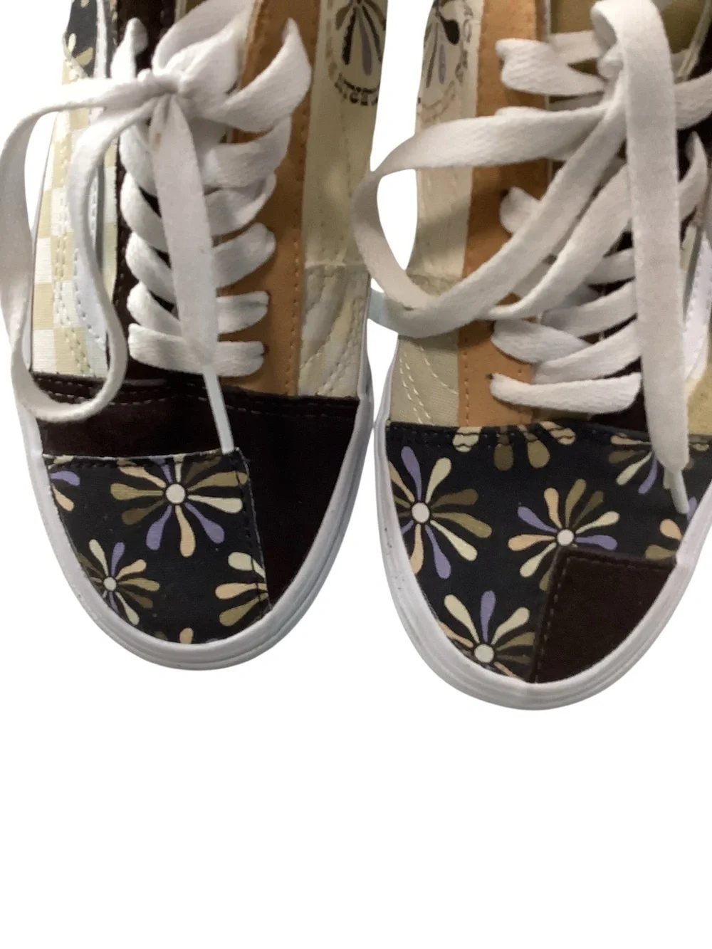 Vans Old Skool Patchwork Low-Top Sneakers - Size 6.5
